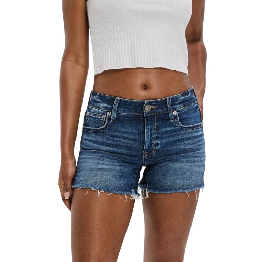 American eagle outfitters AEO Jean cuttof shorts, super super stretch, midi US 6